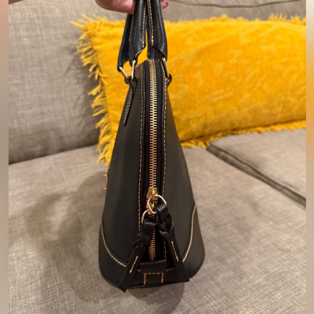 Dooney & Bourke Black Satchel Bag - Picture 7 of 10